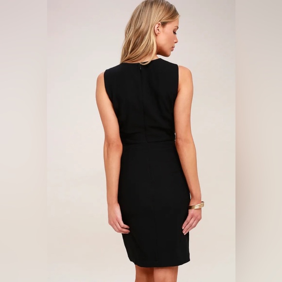 Lulu’s  Black Dress - Picture 4 of 4